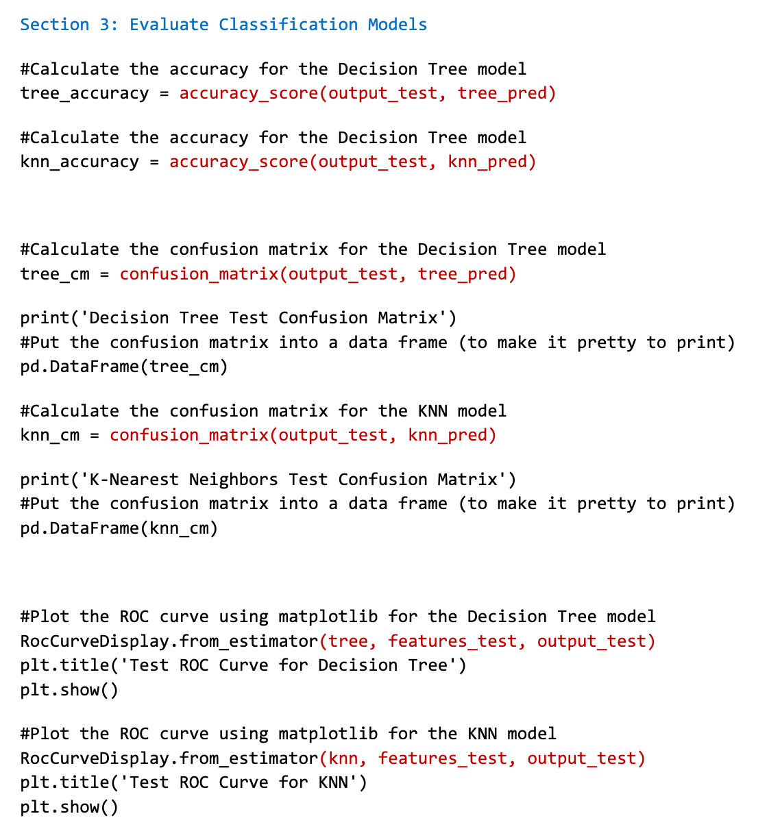 1: example of a binary classification for a dummy... QA Learning Platform